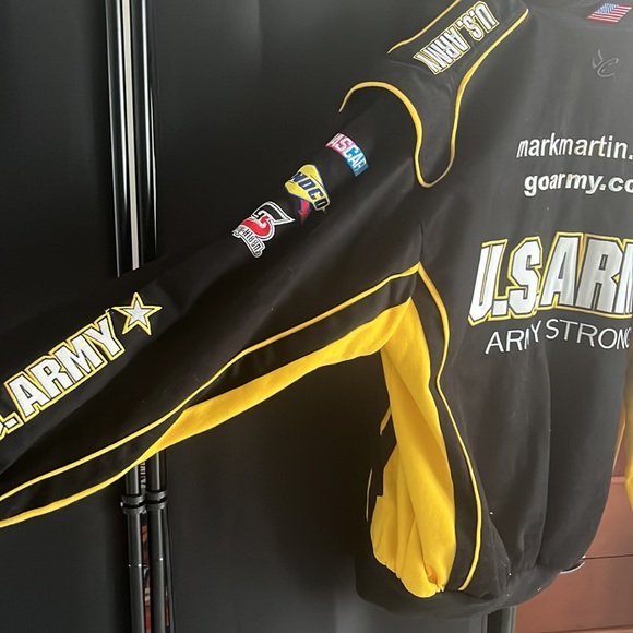 Vintage nascar US army jacket size XL - Picture 5 of 7